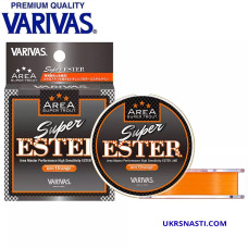 Леска Varivas Super Trout Area Ester Orange диаметр 0,104мм размотка 60м оранжевая